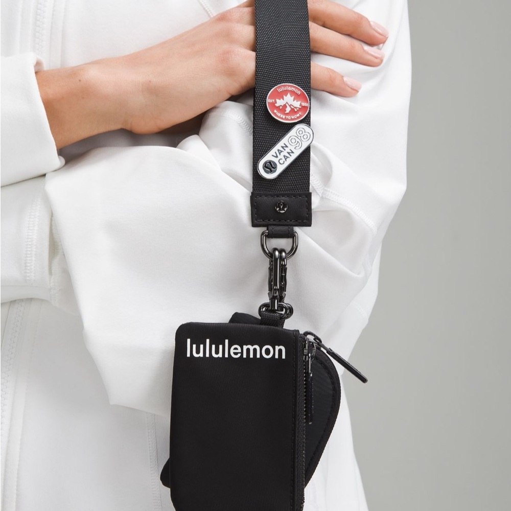 lululemon athletica Red and Silver Pin Set